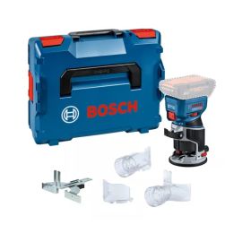 Affleureuse 18V Bosch GKF 18V-8 Professional (sans batterie ni chargeur) + coffret L-Boxx - 06016C2001 photo du produit Principale M