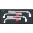 Module de clés à pipe débouchées 6 pans 4 pièces KS TOOLS 713.4004 photo du produit