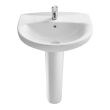 Colonne pour lavabo POLO ZOOM 680 mm ROCA WM819014Z000001 photo du produit Secondaire 2 S