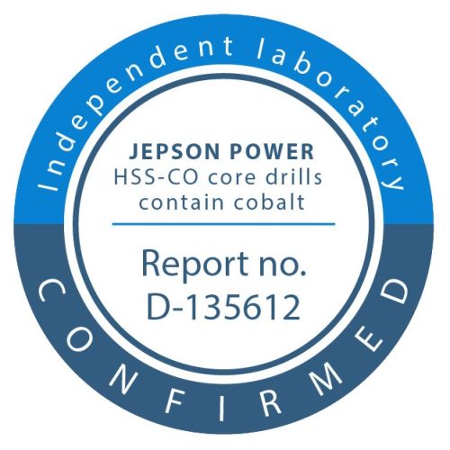 Jeu de 6 fraises HSS-CO + pointe carbure tungst&egrave;ne Weldon 19mm - JEPSON - 490145 pas cher Secondaire 1 L