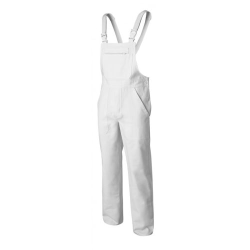 Cotte à bretelles NEW PILOTE® coton blanc T40-42 - MUZELLE DULAC - NEWPILOTECT10ASBLC1 pas cher