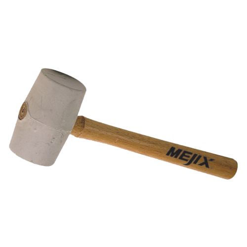 Maillet caoutchouc blanc 300 mm D 53 mm MEJIX 180201 photo du produit Principale L