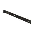 Penture droite 1100x50x6mm &oelig;il 20mm noire &ndash; BURGAUD - 1PD92784 pas cher