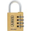 Cadenas à combinaison TRAVELLER 40mm BL 165-40C - ABUS - 165/40 B/DFNL pas cher