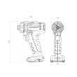 Perceuse-visseuse 12V Powermaxx BS12 + 2 batteries 2Ah + chargeur + coffret standard - METABO - 601036870 photo du produit Secondaire 2 S