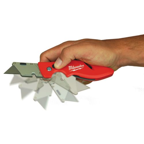 Cutter rétractable FASTBACK design compact MILWAUKEE 4932471357 photo du produit Secondaire 1 L