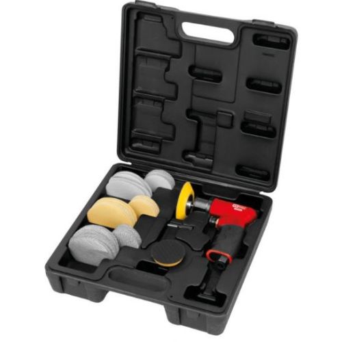 Coffret mini-ponceuse excentrique pneumatique et accessoires KS TOOLS 515.5110 photo du produit Secondaire 1 L