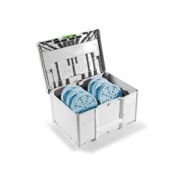 Set d'abrasif Festool SYS-STF D150 GR-Set GRANAT en Systainer³ - 578192 photo du produit Principale M