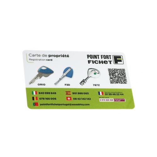 Cylindre monobloc 787Z chromé standard FICHET 75006330 photo du produit Secondaire 3 L
