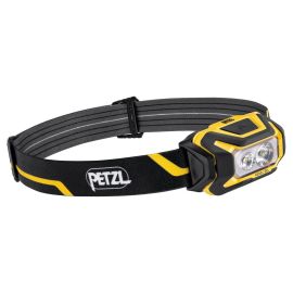 Lampe frontale Petzl Aria 2R noir/jaune avec batterie rechargeable CORE - E070CA00 pas cher Principale M