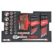 Module de serrage 78 pièces pour boites de transport SCM KS TOOLS 716.0078 photo du produit