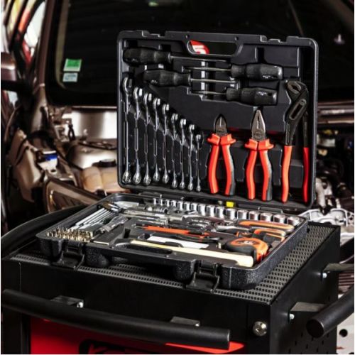 Coffret de 103 outillage généraliste 1/2 '' et 1/4 '' KS TOOLS 911.0703 photo du produit Secondaire 1 L