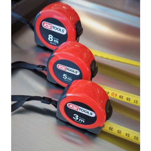 Mètre à ruban tri-matière 5 x 19 mm KS TOOLS 302.0114 photo du produit Secondaire 4 L