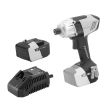 Clé à choc 18V EnergyWrench-18VBL Brushless + batterie 5Ah + chargeur - PEUGEOT OUTILLAGE - 650309 pas cher