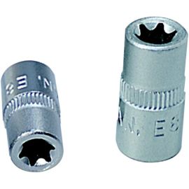 Douille ULTIMATE Ks tools 1/4'' Torx E12 moleté 16x14 mm - 911.4352 photo du produit Principale M