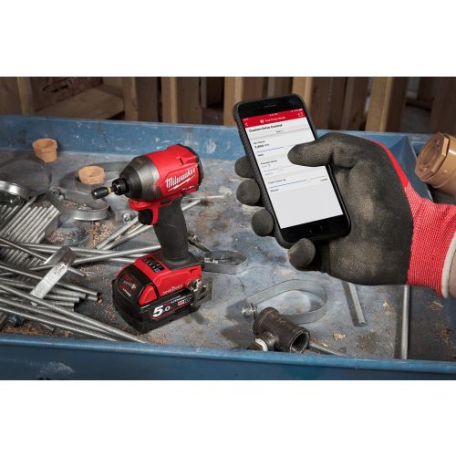 Pack de 2 outils 18 V FUEL M18 ONEPP2A2-502X ONE-KEY + 2 batteries 5 Ah + chargeur rapide en coffret HD BOX MILWAUKEE 4933464529 photo du produit Secondaire 8 L