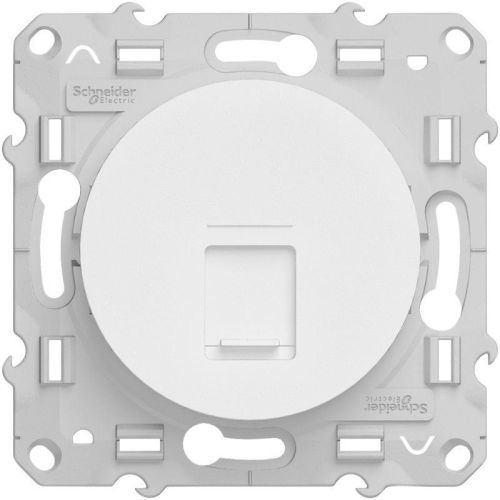 Prise RJ45 ODACE grade 1 (téléphone) UTP - SCHNEIDER ELECTRIC - S520471 pas cher