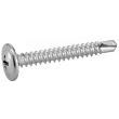 Vis autoperceuse tête cylindrique extra large Philips zingué 4,2X13 boîte de 500 - ACTON - 333714,2X13CR3 pas cher