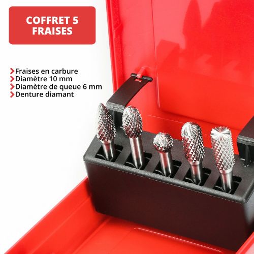 Coffret de 5 fraises carbure Hanger photo du produit Secondaire 5 L