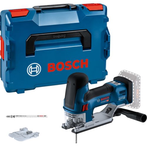 Scie sauteuse 18V GST 18V-155 SC (sans batterie ni chargeur) en coffret L-BOXX - BOSCH - 06015B0000 pas cher