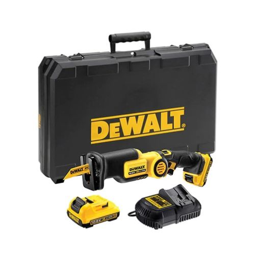 Scie sabre sans-fil XR Dewalt DCS310D2 10,8 V + 2 batteries 2 Ah + chargeur photo du produit