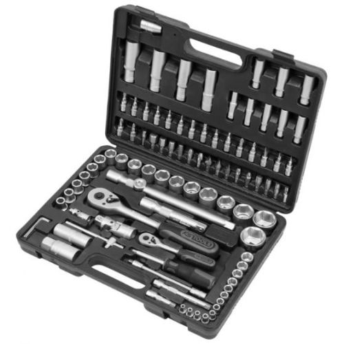 Coffret de douilles et accessoires F6 1/4''-1/2'' 6 pans 94 pièces - KS TOOLS - 911.0694 pas cher Secondaire 1 L