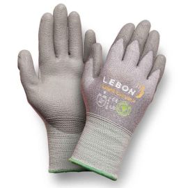 Gants de protection Lebon protection enduction CleanPu sur paume anti-coupure 5 OMEGARP T8 pas cher Principale M