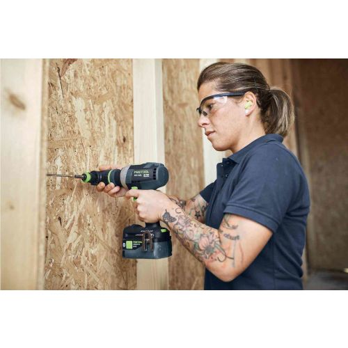 Perceuse-visseuse à percussion 18 V QUADRIVE TPC 18/4 I-Basic-Set (sans batterie ni chargeur) + coffret Systainer SYS3 DF M 187 - FESTOOL - 577625 pas cher Secondaire 7 L