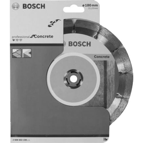 Disque à tronçonner diamanté Standard For Concrete 180x22,23x2x10mm - BOSCH - 2608602199 pas cher Secondaire 2 L