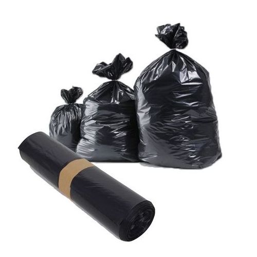 Carton de 100 sacs poubelles noirs 130 L TOUSSAC SAC130170 photo du produit Principale L