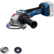 Meuleuse d'angle 18 V GWS 18V-11 Professional (sans batterie ni chargeur) sous carton BOSCH 06019N4100 photo du produit
