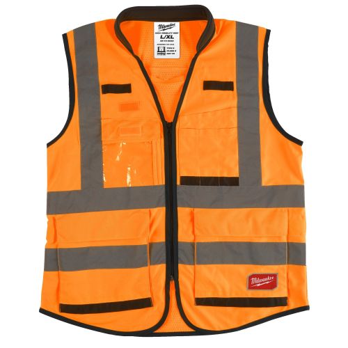Gilet premium haute visibilité orange taille L/XL MILWAUKEE 4932471899 photo du produit