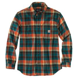 Chemise à carreaux Rugged Flex® HAMILTON Carhartt en coton flanelle 104909 photo du produit Principale M