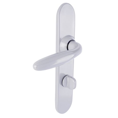 Ensemble sur plaques Opera type condamnation chromé velours - VACHETTE - 051210 pas cher