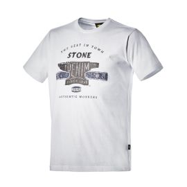 Tee-shirt de travail GRAPHIC DENIM à manches courtes blanc TXL - DIADORA SPA - 702.171200.XL 20002 pas cher Principale M