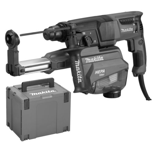 Perforateur-burineur SDS-Plus 800W + kit d'accessoires en coffret MAKPAC - MAKITA - HR2652JX14 pas cher