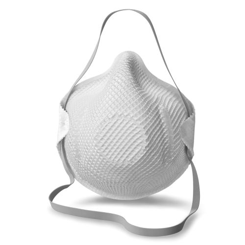 Boîte de 20 masques respiratoires coques jetables FFP2 NR D 2400 sans soupape blanc - MOLDEX - 240015 pas cher