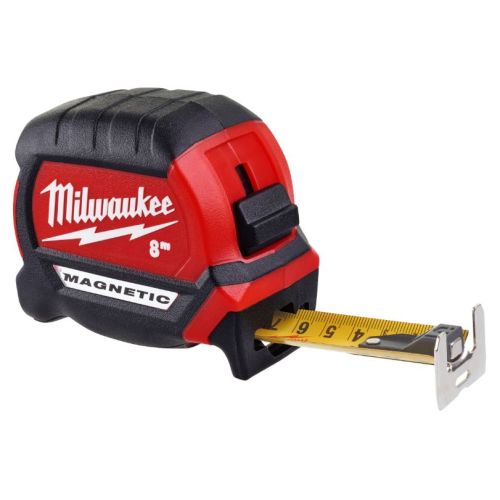 Mètre ruban 8 m premium magnétique GEN 3 MILWAUKEE 4932464600 photo du produit