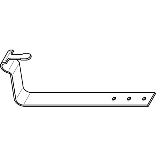 Crochet de goutti&egrave;re nantaise photo du produit Secondaire 1 L