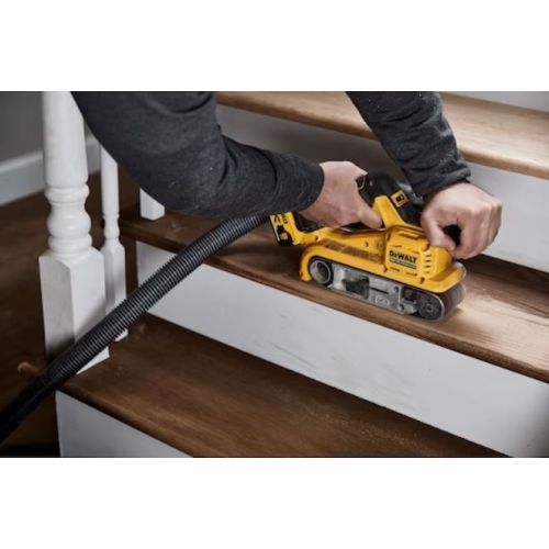 Ponceuse à bande XR 18 V Brushless - 2 batteries 5 Ah + chargeur + coffret T-STAK VI DEWALT DCW220P2-QW photo du produit Secondaire 10 L