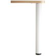 Pied extensible diamètre 60 mm réglage 71 - 110 cm blanc 20-71-110BL photo du produit