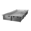 Piscine LINEA 350x650 H140cm liner gris 75/100 - UBBINK - 7504763 pas cher