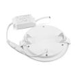 Plafonnier LED SLIMY blanc D128 mm 6 W 3000 K MIIDEX LIGHTING 77490 photo du produit Secondaire 1 S