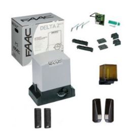 Automatisme FAAC Delta kit intégral 230 V 500 kg - 105630351 photo du produit Principale M