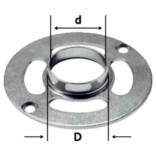 Bague de copiage KR-D 30/27 mm OF 900 FESTOOL 486033 photo du produit