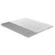 Surmatelas à mémoire de forme déhoussable en aloe vera I Love Sleep à 9 zones de confort 120x200cm - 5cm de hauteur pas cher Secondaire 1 S