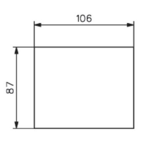 G&acirc;che &agrave; r&eacute;petition pour serrure 1358 laiton poli STREMLER 1359.00.0 photo du produit Secondaire 1 L