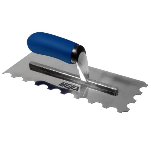 Platoir acier dentelé 280 x 115 mm U 20 x 10 MEJIX 180256 photo du produit
