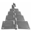 Paumelle femelle droite 60x38mm pour persiennes 4 vantaux zingu&eacute; - JARDINIER MASSARD - J2204D2 pas cher