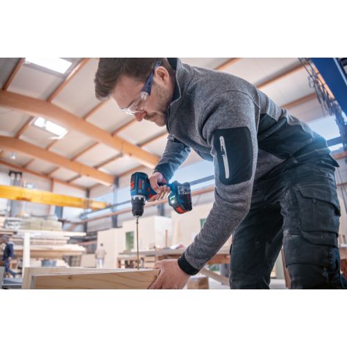 Perceuse visseuse 18 V GSR 18V-90 C + 2 batteries GBA 4 Ah + chargeur en coffret L-BOXX BOSCH 06019K6003 photo du produit Secondaire 6 L